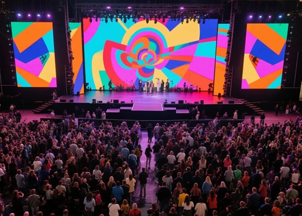 高端LED租賃屏圖像一致性與色彩表現(xiàn)深度解析 | 華邦瀛品牌技術指南